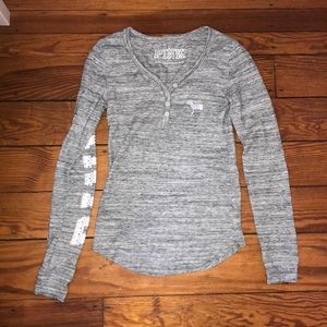 PINK PJ PANTS AND SHIRT